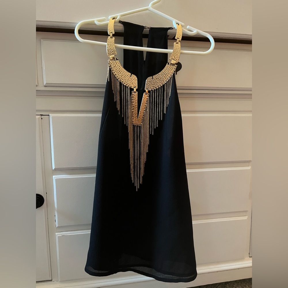 H&M Women’s tank top, black, size US 4